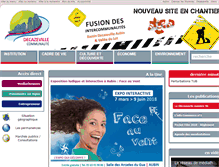 Tablet Screenshot of cc-decazeville-aubin.fr